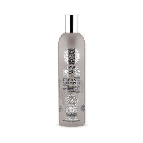 Natura Siberica Champú Orgánico para Cabello Débil, Energía y Brillo 400ml