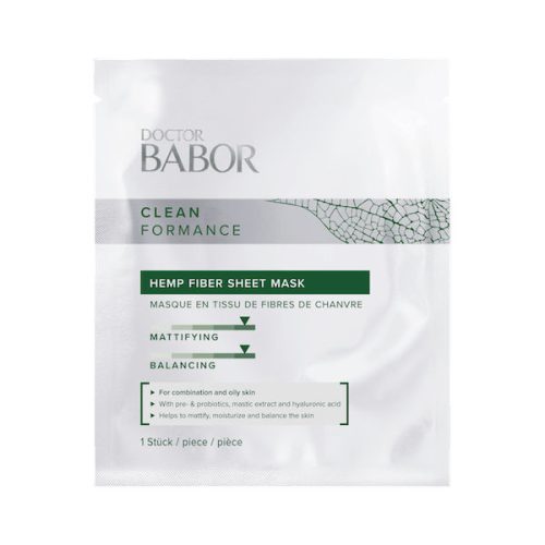 Babor Cleanformance Hemp Fiber Sheet Mask 1u