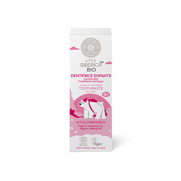 Natura Sibérica Little Pasta de Dientes Infantil Frambuesa Ártica 60ml