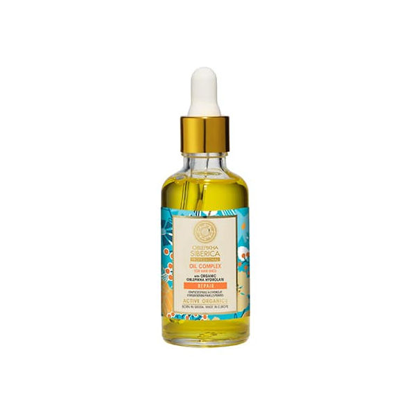 Natura Sibérica Oblepikha Complejo Aceites Reparador Puntas 50ml