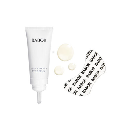 Babor Skinovage Moisturizing Instant Fresh&Smooth Eye Serum + Patches